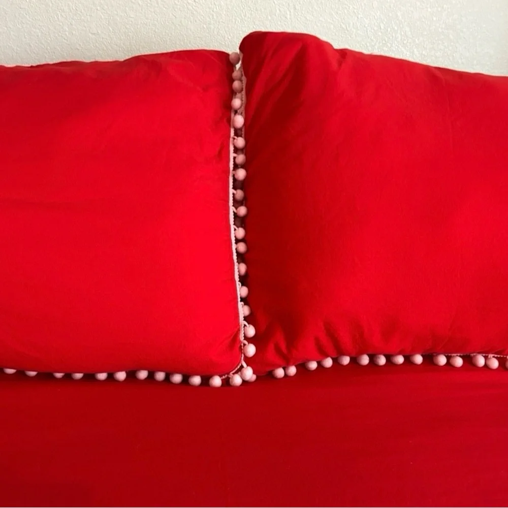 Festive Red Christmas Blanket